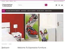 Tablet Screenshot of expressivefurniture.com